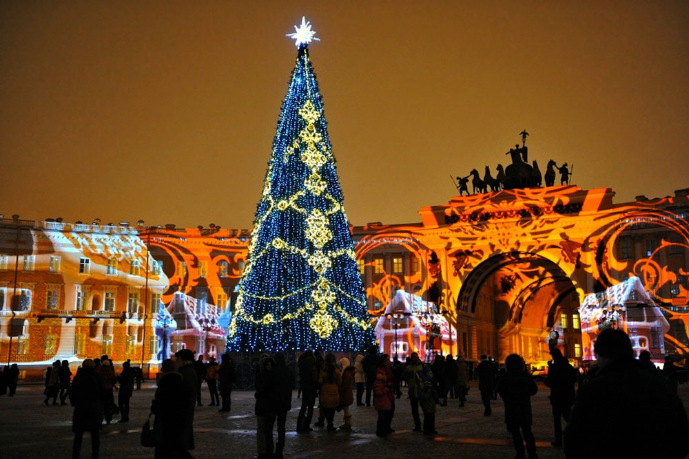 новый год в санкт-петербурге